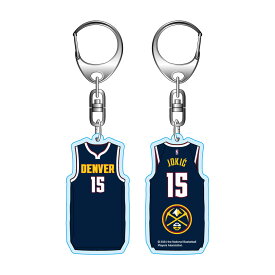 NBA ユニホーム型アクリルキーホルダー NUGGETS Nikola Jokic#15
