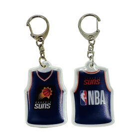 NBA ユニ型リフレクターキーホルダー LAKERS WARRIORS BULLS CELTICS SUNS MAVERICKS BUCKS NUGGETS