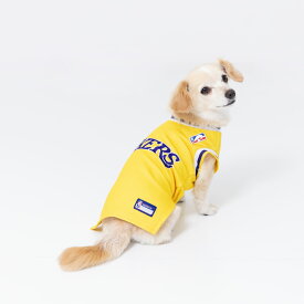 NBA LAKERSジャージー ドッグウエア ロサンゼルス レイカーズ Los Angeles Lakers ペット 犬 バスケット
