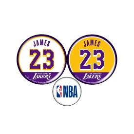NBA 缶バッジ（3個セット） ロサンゼルス レイカーズ Los Angeles Lakers レブロン ジェームズ LeBron James