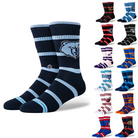 【クーポン利用で70％OFF】STANCE スタンス　PREP　Lサイズ　キャバリアーズ・ホーネッツ・ジャズ・クリッパーズ・グリズリーズ・ヒート・ティンバーウルブズ・ネッツ・ナゲッツ・ニックス・サンダー・サンズ・セブンティシクサーズ