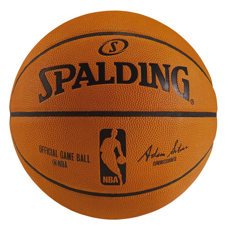 スポルディング社製NBA公式試合球 Spalding NBA公式 バスケットボール 7号球 オフィシャルゲームボール 天然皮革 スポルディング