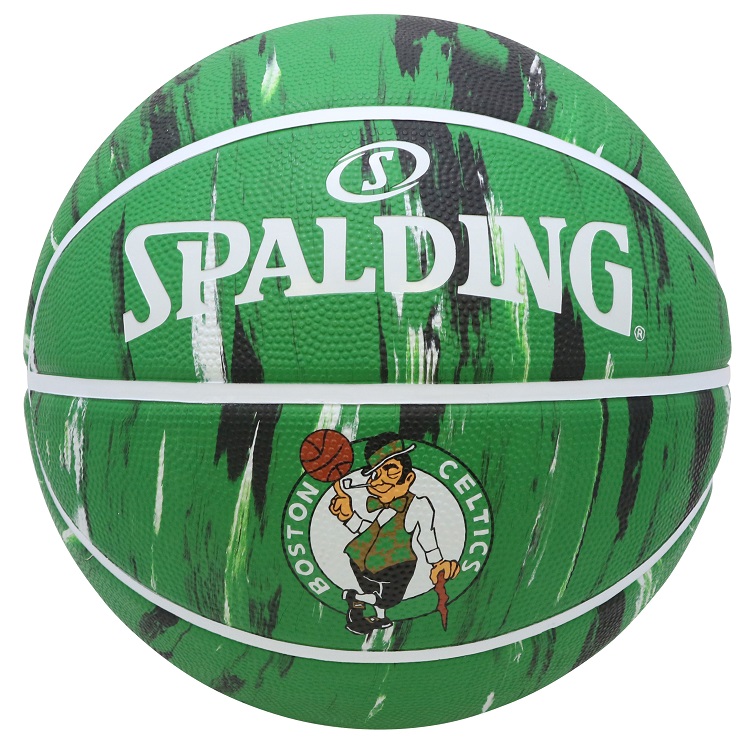 NBA公式グッズ Spalding NBA公式 バスケットボール 5号球 セール価格 ボストン セルティックス 屋外用に最適 Celtics 爆安 スポルディング Boston ラバーボール マーブル