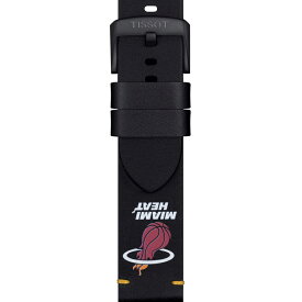 TISSOT NBA レザー ストラップ マイアミ・ヒート 22mm 腕時計 ウォッチ メンズ ギフト プレゼント レザー 革ベルト