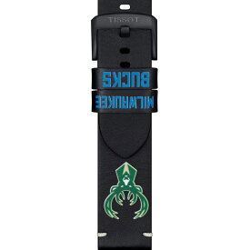 TISSOT NBA レザー ストラップ ミルウォーキー・バックス 22mm 腕時計 ウォッチ メンズ ギフト プレゼント レザー 革ベルト
