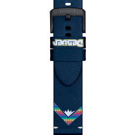 TISSOT NBA レザー ストラップ デンバー・ナゲッツ 22mm 腕時計 ウォッチ メンズ ギフト プレゼント レザー 革ベルト