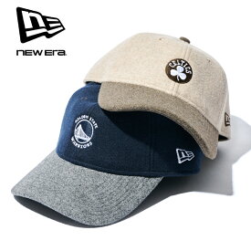 【マラソン期間中使える300円OFFクーポンあり】New Era ニューエラ 9Twenty NBA team logo wool cap 9Twenty ゴールデン ステート ウォリアーズ Golden State Warriors ボストン セルティックス Boston Celtics メンズ ユニセックス 帽子 キャップ 25AW 別注