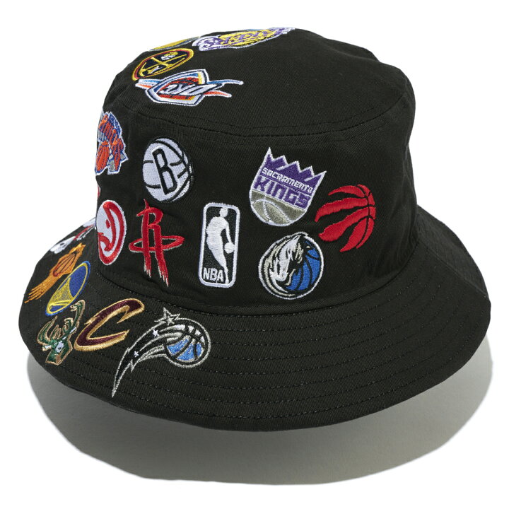 楽天市場】NEW ERA ニューエラ NBA バケットハット01 ALL OVER LOGO 