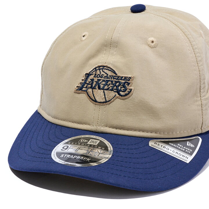 楽天市場】New Era ニューエラ LAKERS Retro Crown 9Fifty Cap Curved 