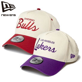 New Era ニューエラ 9FORTY A-Frame Summer Corduroy クローム トゥルーパープルバイザー ロサンゼルス レイカーズ Los Angeles Lakers レッドバイザー シカゴ ブルズ Chicago Bulls メンズ ユニセックス 帽子 キャップ