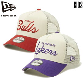 【キッズ】New Era ニューエラ キッズ Youth 9FORTY A-Frame トラッカー Summer Corduroy クローム/トゥルーパープル ロサンゼルス レイカーズ Los Angeles Lakers Hレッド シカゴ ブルズ Chicago Bulls キッズ 子供用 帽子 キャップ