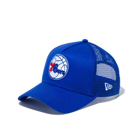 ニューエラ メッシュ キャップ NEW ERA NBA フィラデルフィア 76ers 9FORTY A-Frame トラッカー /帽子 Philadelphia 76ers