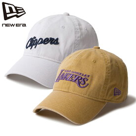 New Era ニューエラ 9TWENTY Los Angeles Pack イタリアンウォッシュ ロサンゼルス レイカーズ Los Angeles Lakers イエロー ロサンゼルス クリッパーズ Los Angeles Clippers クローム メンズ ユニセックス 帽子 キャップ 25AW