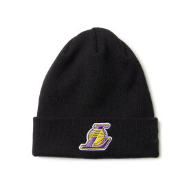 New Era ニューエラ BASIC CUFF KNIT ロサンゼルス レイカーズ Los Angeles Lakers メンズ ユニセックス 帽子 キャップ 25AW