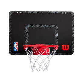 NBA公式 Wilson フォージ チーム ミニフープ ALL OVER LOGOステッカー /ウィルソンミニバスケットボールゴール 屋内 室内 インドア インテリア ファングッズ バスケ ゴール ギフト プレゼント