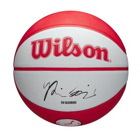NBA公式 Wilson プレーヤーローカル 八村塁デザイン バスケットボール 7号 / ラバー 屋外向けウィルソン