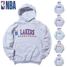 【Off The Court by NBA】NBA チームロゴ プリント パーカー フーディー / Team Logo Print Top Ash Hoodie Sweat