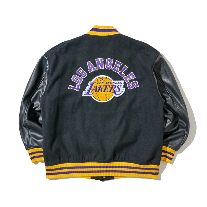 楽天市場】NBA TEAM Stadium Jacket スタジャン ロサンゼルス 