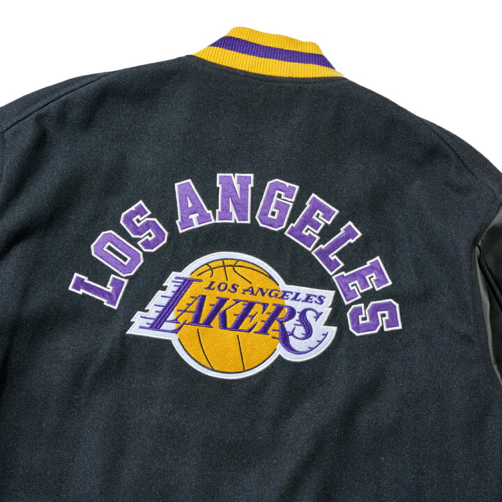 楽天市場】NBA TEAM Stadium Jacket スタジャン ロサンゼルス 