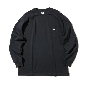 NBA Small Logoman Pack Pocket Long Sleeve T-Shirts 長袖 白 ロンT Tシャツ クルーネック 厚手 メンズ ユニセックス カットソー パックT ポケットロンT パックロンT