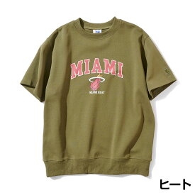 楽天限定 NBA公式ライフスタイルアパレル Team Wordmark Sweat T-Shirts ロサンゼルス レイカーズ Lakers セルティックス グリズリーズ ヒート ニックス マーベリックス Tシャツ メンズ