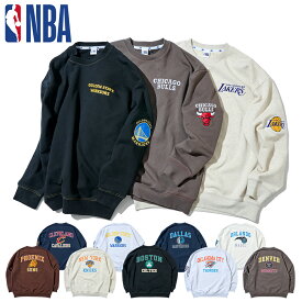 【待望の再入荷＆新作追加！】NBA 別注 チーム レタリング スウェット オーバーフィット / Team Name lettering Sweat Shirts