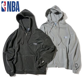 【2025年秋冬の新作！】楽天限定 NBA公式ライフスタイルアパレル NBA Logo Pigment Hoodie フーディーパーカー