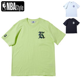 【NBA Style】ワンポイントアートワーク ハーフスリーブ Tシャツ