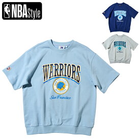 【NBA Style】Golden State Warriors Hardwood テリー ハーフスウェット Tシャツ ゴールデン ステイト ウォリアーズ