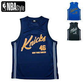 【NBA Style】NBA TEAM メッシュ スリーブレス タンクトップ ノースリーブ Golden State Warriors Brooklyn Nets New York Knicks