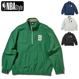 【NBA Style】Team Color ソリッド アノラック ジャンパー　Golden State Warriors Boston Celtics Chicago Bulls New York Knicks ウォリアーズ セルティックス ブルズ ニックス