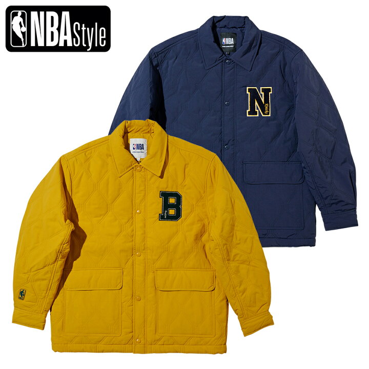 楽天市場】【NBA Style】チームパッチ キルティング ジャンパー New 