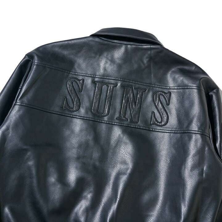 NBA フェニックスサンズ Suns レザージャケット デッドストック 美品 