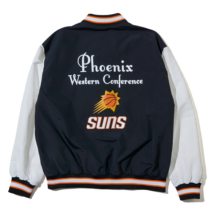 楽天市場】NBA Style フェニックス サンズ カラーブロック バーシティ  