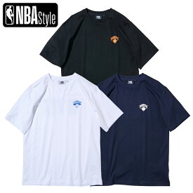NBA Style NYK ESSENTIAL チーム レタリング ハーフTシャツ ニューヨーク ニックス New York Knicks Tシャツ メンズ