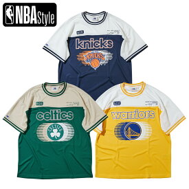 NBA Style NYK UNITED TEAM UNIFORM MESH HALF T-SHIRT ニューヨーク ニックス New York Knicks メンズ　シャツ