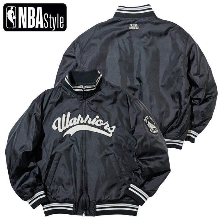 楽天市場】NBA Style GSW PADDED MA-1 JUMPER ゴールデン ステート  
