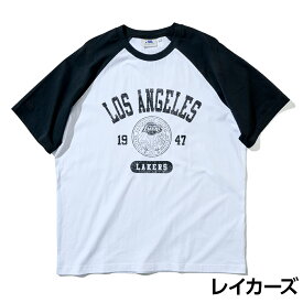 NBAStyle NBA ラグラン カラーブロック ハーフスリーブ Tシャツ 半袖 メンズ ファッション NBAStyle25SS NBATshirts