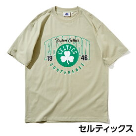NBAStyle NBA チームロゴ ルーズ ハーフスリーブ Tシャツ 半袖 メンズ ファッション NBAStyle25SS NBATshirts