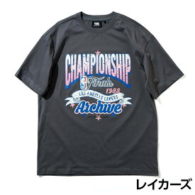 NBAStyle NBA チャンピオンシップ ビッグアートワーク ハーフスリーブ Tシャツ 半袖 メンズ ファッション NBAStyle25SS NBATshirts
