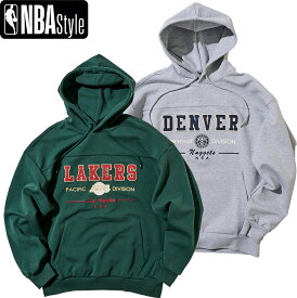 NBA Style ステッチ オーバーフィット フーディ パーカー メンズ ファッション ロサンゼルス レイカーズ Los Angeles Lakers デンバー ナゲッツ Denver Nuggets NBAStyle25AW NBAHoodie