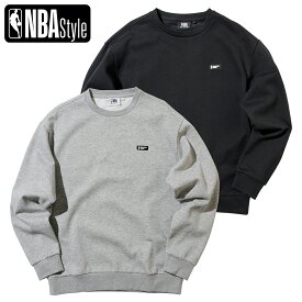 NBA Style NBA スウェットシャツ フリース裏地 メンズ ファッション トレーナー NBAStyle25AW NBAFleece SweatShirt
