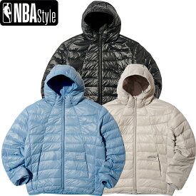 NBA Style 軽量RDSダウン フードジャンパー メンズ ファッション アウターフーディ ロサンゼルス レイカーズ Lakers ボストン セルティックス Celtics ゴールデンステート ウォリアーズ Warriors NBAStyle25AW NBAJacket