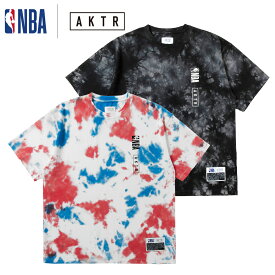 NBAx AKTR TIEDYE COTTON TEE アクター Tシャツ メンズ
