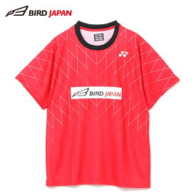 【YONEX】バドミントン　日本代表 16830　UNIドライTシャツ 　ジャパンレッド
