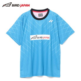 【YONEX】バドミントン　日本代表 16830　UNIドライTシャツ セルリアンブルー