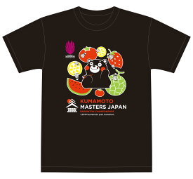 くまもと再春館製薬所バドミントン 熊本マスターズジャパン MEISAN Tシャツ くまモンver.