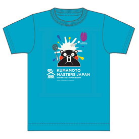 熊本マスターズジャパン2025 スプラッシュTシャツ くまモンver.(ブルー)