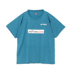 【YONEX】バドミントン　日本代表 16803　UNIドライTシャツ ティールブルー