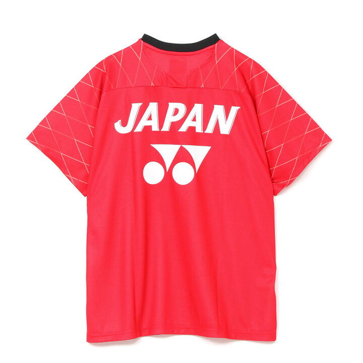 楽天市場】【YONEX】バドミントン 日本代表 16830 UNIドライTシャツ 